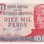 CRBX1018 BILLETE ARGENTINA 10000 PESOS BC