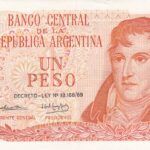 CRBX1032 BILLETE ARGENTINA 1 PESO BC
