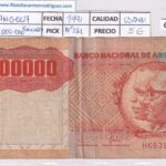 CRBX1115 BILLETE ANGOLA 100000 KWANZAS 1991 USADO