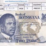 CRBX1118 BILLETE BOTSWANA 2 PULA 1982 SIN CIRCULAR