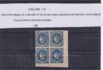 CRCOL595 SELLOS CUBA Bloque de 4 del sello nº 14,
