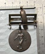 CREXP524 MEDALLA CON SERIGRAFIA DE FUTBOLISTA