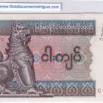 CRBX1065 BILLETE BIRMANIA 5 KYATS SIN CIRCULAR