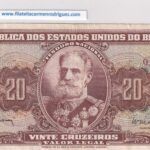 CRBX1077 BILLETE BRASIL 20 CRUZEIROS BC