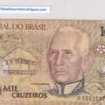 CRBX1096 BILLETE BRASIL 1000 CRUZEIROS MBC