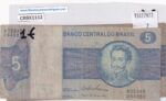 CRBX1112 BILLETE BRASIL 5 CRUZERIOS USADO