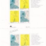 CRSEXT0640 SELLOS MADEIRA Lote de dos hojas bloques del nº Yvert H.B. 13