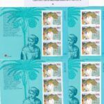 CRSEXT0643 SELLOS MADEIRA Lote de cuatro hojas bloques del nº Yvert H.B. 16