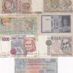 CRBX1198 LOTE 7 BILLETES ITALIA DIFERENTES VER FOTO