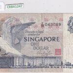 CRBX1247 BILLETE SINGAPUR 1 DOLAR BC