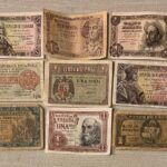 CRBL0451 LOTE 9 BILLETES ESPAÑA VER FOTO