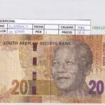CRBX1295 BILLETE SUDAFRICA 20 RAND MBC