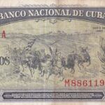 CRBX1368 BILLETE CUBA 5 PESOS 1960 MBC