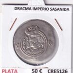 CRE5126 MONEDA DRACMA IMPERIO SASANIDA PLATA