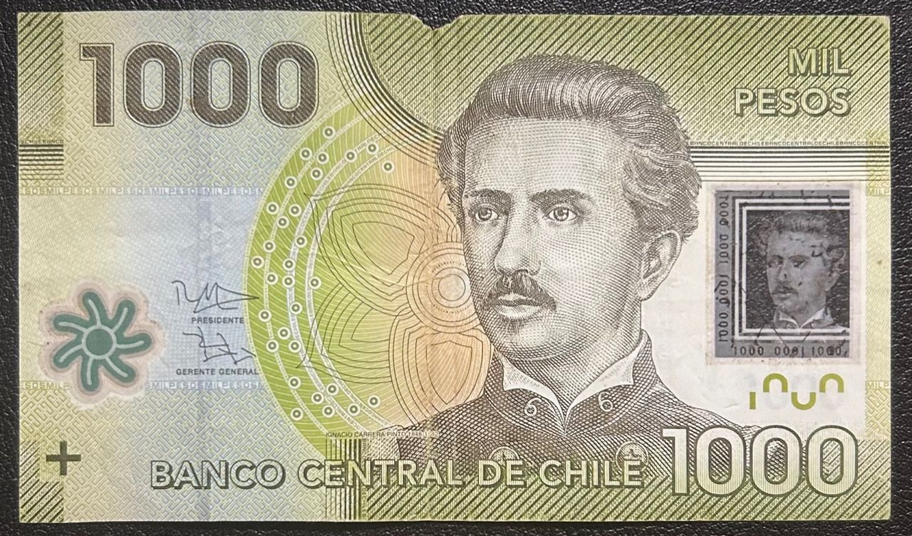 imagen-13-26265.jpg CRBX1397 BILLETE CHILE 1000 PESOS 2012 USADO - Imagen 1