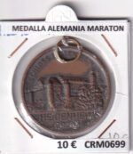 CRM0699 MEDALLA ALEMANIA MARATON