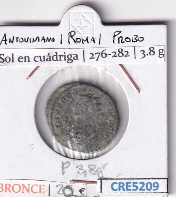 imagen-13-26363.jpg CRE5209 MONEDA ROMANA ANTONINIANO PROBO BRONCE - Imagen 1