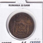 CR3592 MONEDA RUMANIA 10 BANI COBRE
