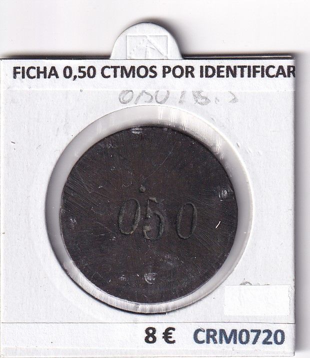 imagen-13-26535.jpg CRM0720 FICHA 0,50 CENTIMOS POR IDENTIFICAR - Imagen 1