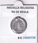 CRM0738 MEDALLA RELIGIOSA NS DE REGLA