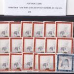CRSEXT0665 SELLOS PORTUGAL Lote 85 series l nº Yvert 1278/80. Sin charnela.