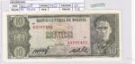 CRBX1476 BILLETE BOLIVIA 10 BOLVIANOS 1962 SIN CIRCULAR