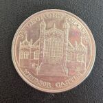 CREXP535 MEDALLA INGLATERRA CASTILLO DE WINDSOR NIQUEL 36 GRAMOS