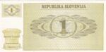 CRBX1445 BILLETE ESLOVENIA 1 ENA SIN CIRCULAR
