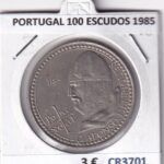 CR3701 MONEDA PORTUGAL 100 ESCUDOS 1985