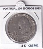 CR3701 MONEDA PORTUGAL 100 ESCUDOS 1985