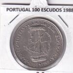 CR3702 MONEDA PORTUGAL 100 ESCUDOS 1988