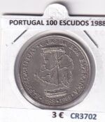 CR3702 MONEDA PORTUGAL 100 ESCUDOS 1988