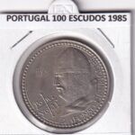 CR3704 MONEDA PORTUGAL 100 ESCUDOS 1985