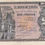 CRBS2374 BILLETE ESPAÑA 2 PESETAS 1938 SERIE N EBC