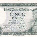 CRBS0781  BILLETE ESPAÑA 5 PESETAS 1954 SIN CIRCULAR