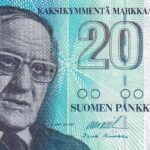 CRBX1518 BILLETE FINLANDIA 20 MARKKA 1993 EBC