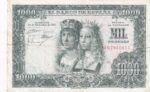 CRBS2676 BILLETE ESPAÑA 1000 PESETAS 1957 BC