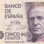 CRBS2685 BILLETE ESPAÑA 5000 PESETAS 1979 SERIE 9B MBC+