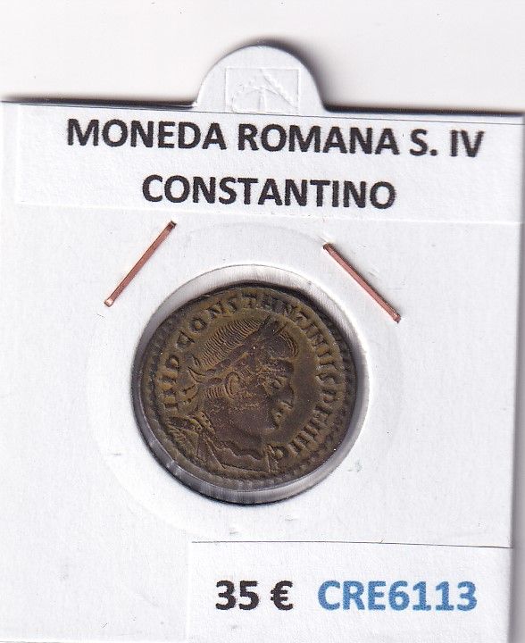 imagen-13-28160.jpg CRE6113 MONEDA ROMANA SIGLO IV CONSTANTINO - Imagen 1