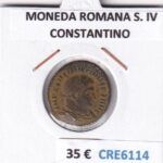 CRE6114 MONEDA ROMANA SIGLO IV CONSTANTINO