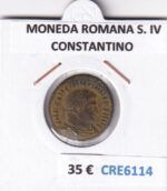 CRE6114 MONEDA ROMANA SIGLO IV CONSTANTINO