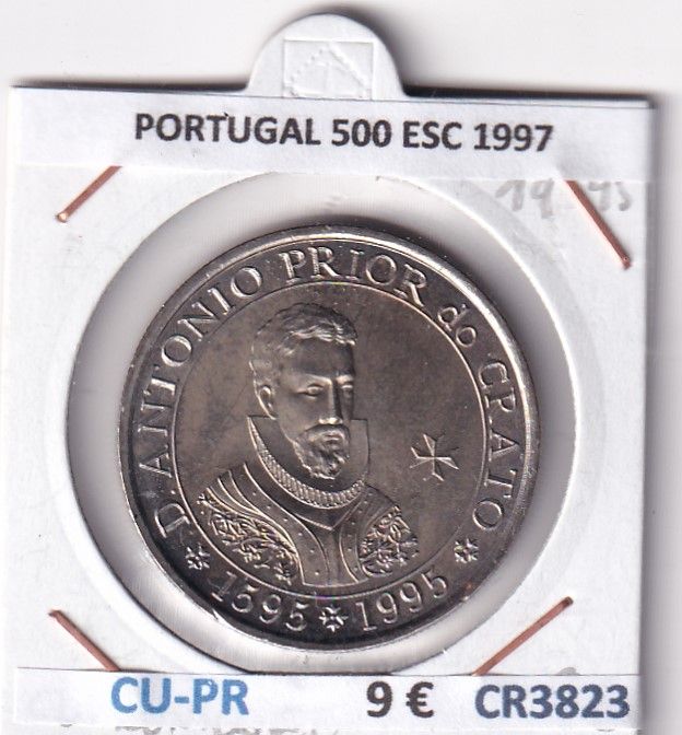 imagen-13-28665.jpg CR3823 MONEDA PORTUGAL 500 ESCUDOS 1995 CUPRONIQUEL - Imagen 1