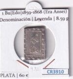 CR3910 MONEDA JAPON 1 BU EDO 1859-1868 (ERA ANSEI) PLATA