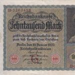 CRBX1537 BILLETE ALEMANIA 10000 MARCOS 1922 MBC