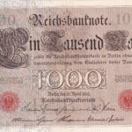 CRBX1539 BILLETE ALEMANIA 1000 MARCOS 1910 MBC