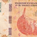 CRBX1551 BILLETE ARGENTINA 1000 PESOS MBC