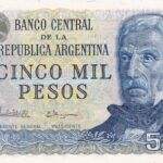 CRBX1554 BILLETE ARGENTINA 5000 PESOS SIN CIRCULAR