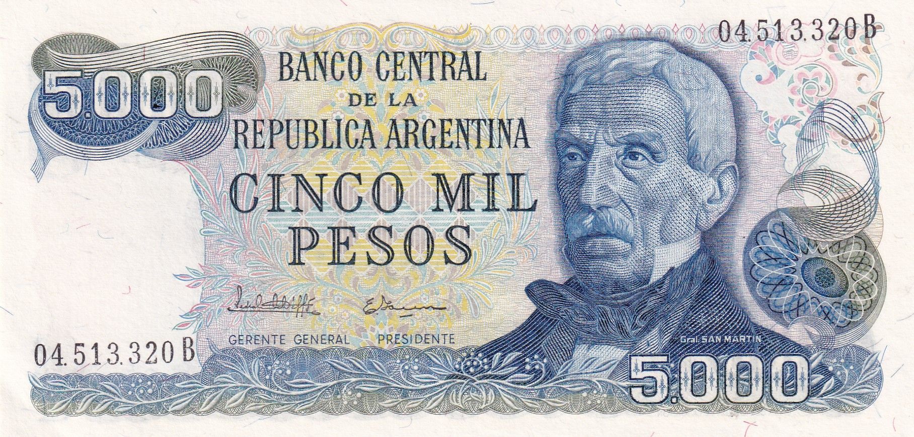 imagen-13-29047.jpg CRBX1554 BILLETE ARGENTINA 5000 PESOS SIN CIRCULAR - Imagen 1