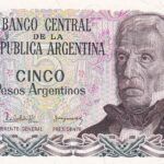 CRBX1557 BILLETE ARGENTINA 5 PESOS SIN CIRCULAR
