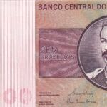 CRBX1589 BILLETE BRASIL 100 CRUZEIROS SIN CIRCULAR